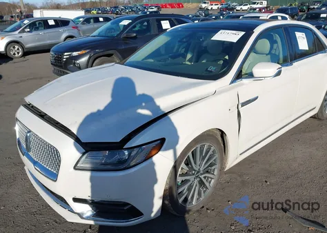 2017 Lincoln Continental Select from USA, damaged, VIN 1LN6L9SKXH5627836